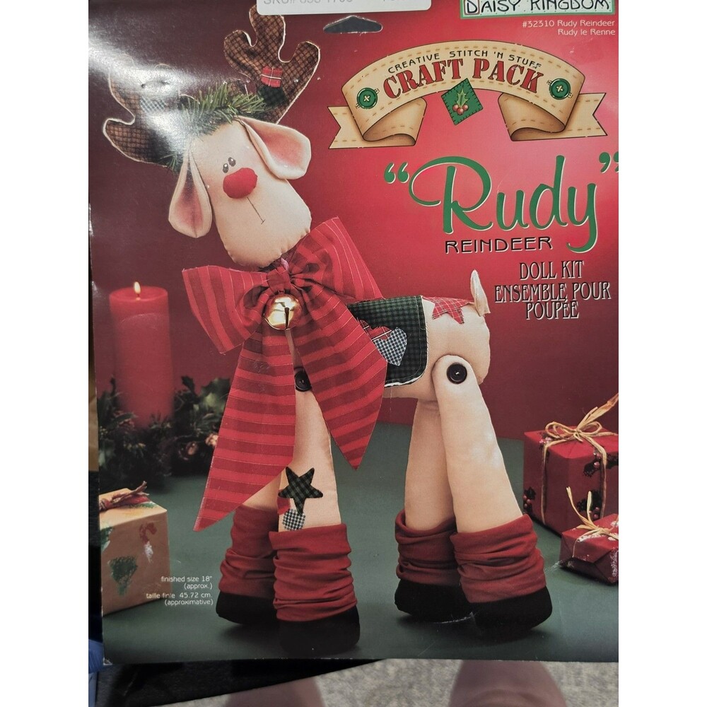 '95 Daisy Kingdom Rudy Reindeer #32310 New
